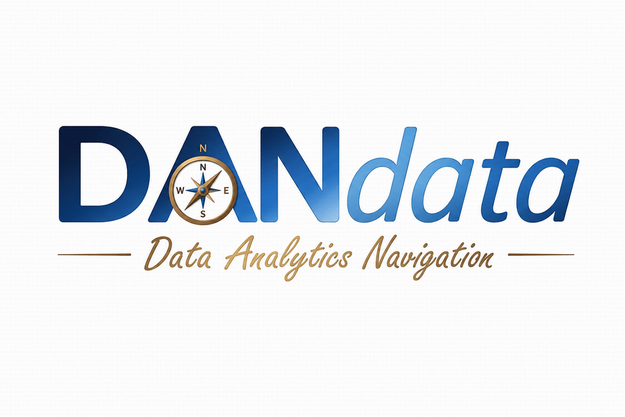 DANdata compass logo